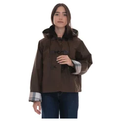 New Myra Waxed Duffle Coat Dame Jakker