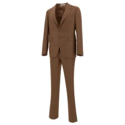 Sale Natural 120'S Uld Two-Piece Suit Jakkesæt
