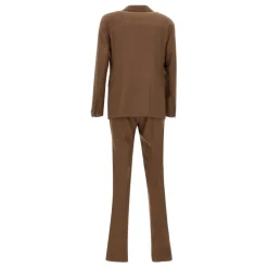 Sale Natural 120'S Uld Two-Piece Suit Jakkesæt