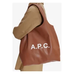 Online Ninon Logo Print Tote Bag Dame Indkøbstasker