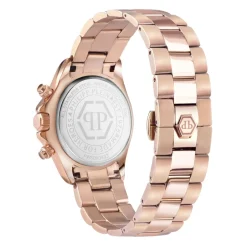Sale Nobile Lady Chrono Roséguld Sort Armbånd Dame Ure