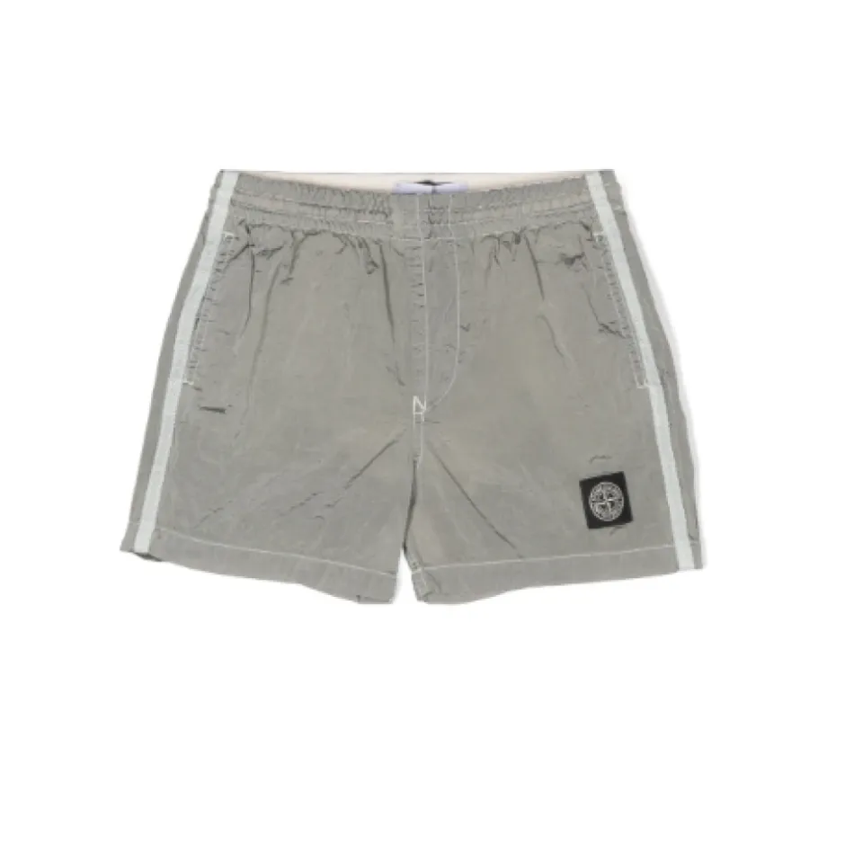 New Nylon Metal Swim Shorts Børn Underdele