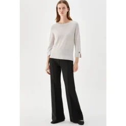 Ocean Boatneck Uld Top Dame Striktrøjer & Sweatere