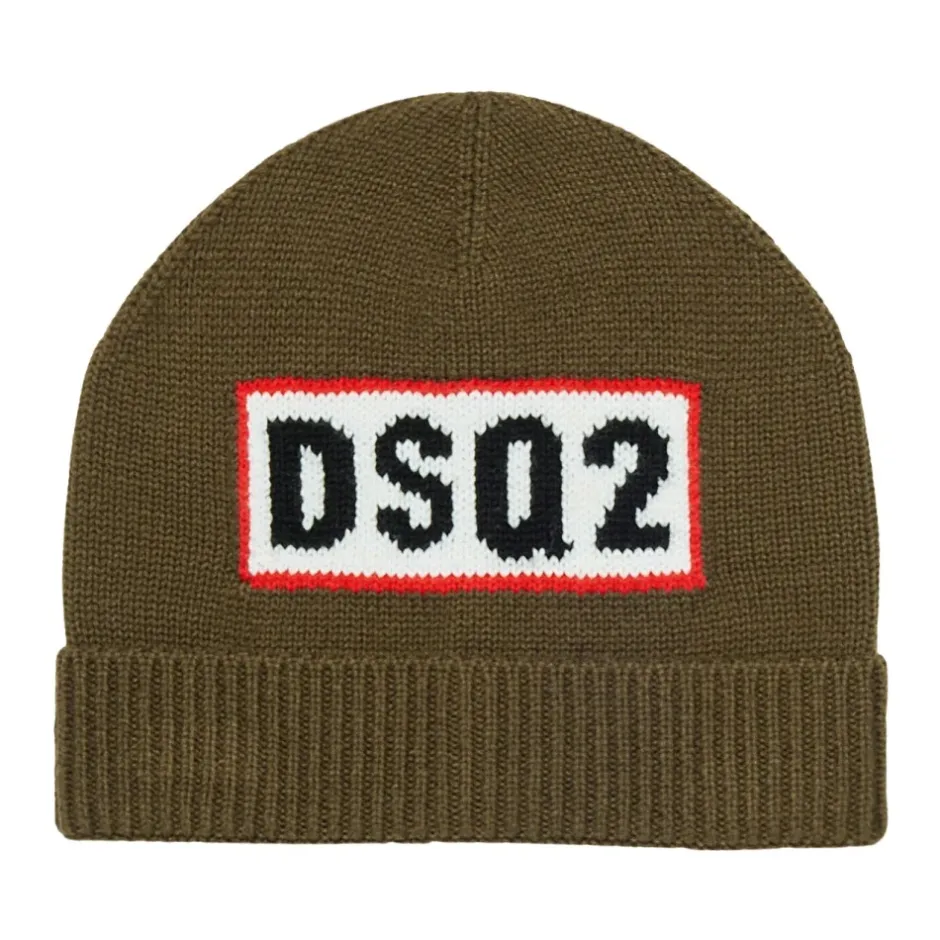 Outlet Oliven Uld Beret Unisex Dame Huer & Kasketter