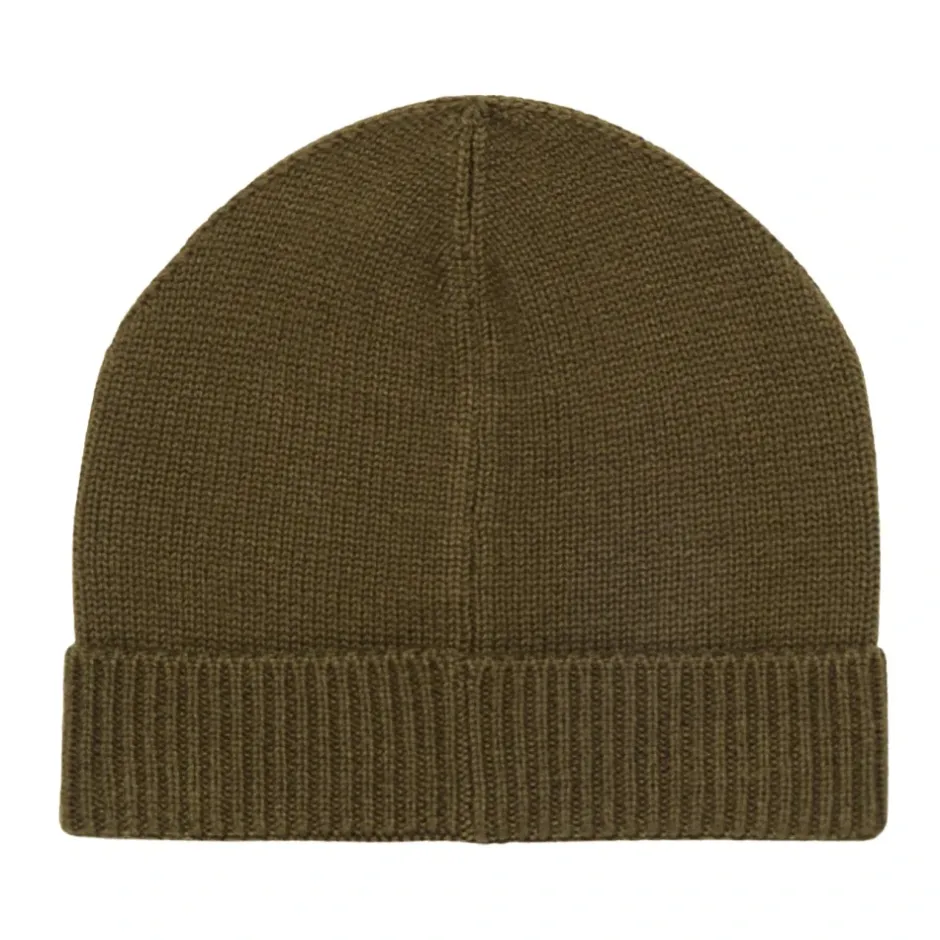 Outlet Oliven Uld Beret Unisex Dame Huer & Kasketter