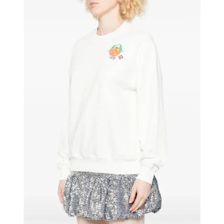 Outlet Orange Sweatshirt til Kvinder AW25 Dame Sweatshirts