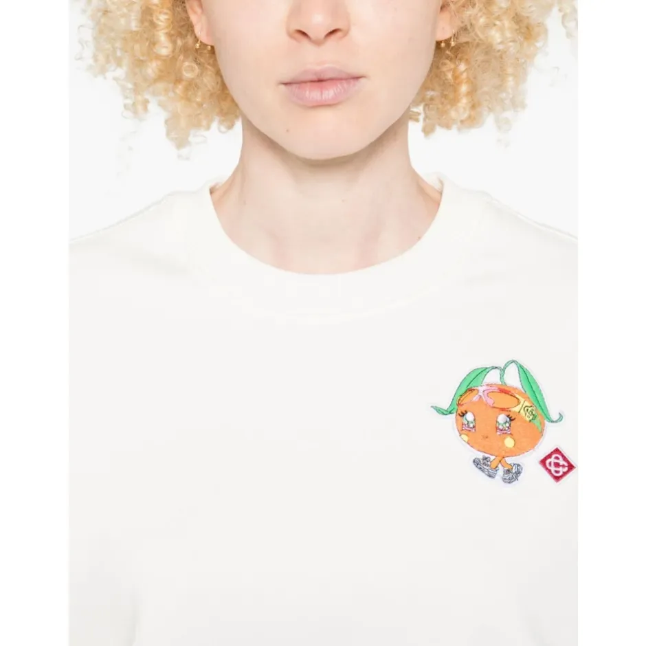 Outlet Orange Sweatshirt til Kvinder AW25 Dame Sweatshirts