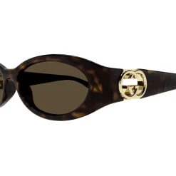 Sale Oval Frame Sunglasses Dame Solbriller
