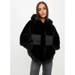 Oversized Faux Fur Jakke Dame Jakker