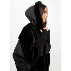 Oversized Faux Fur Jakke Dame Jakker