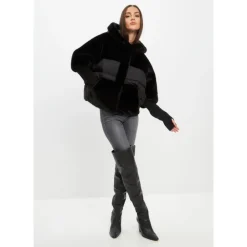 Oversized Faux Fur Jakke Dame Jakker