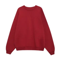 Outlet Oversized Rundhals Sweatshirt Dame Sweatshirts