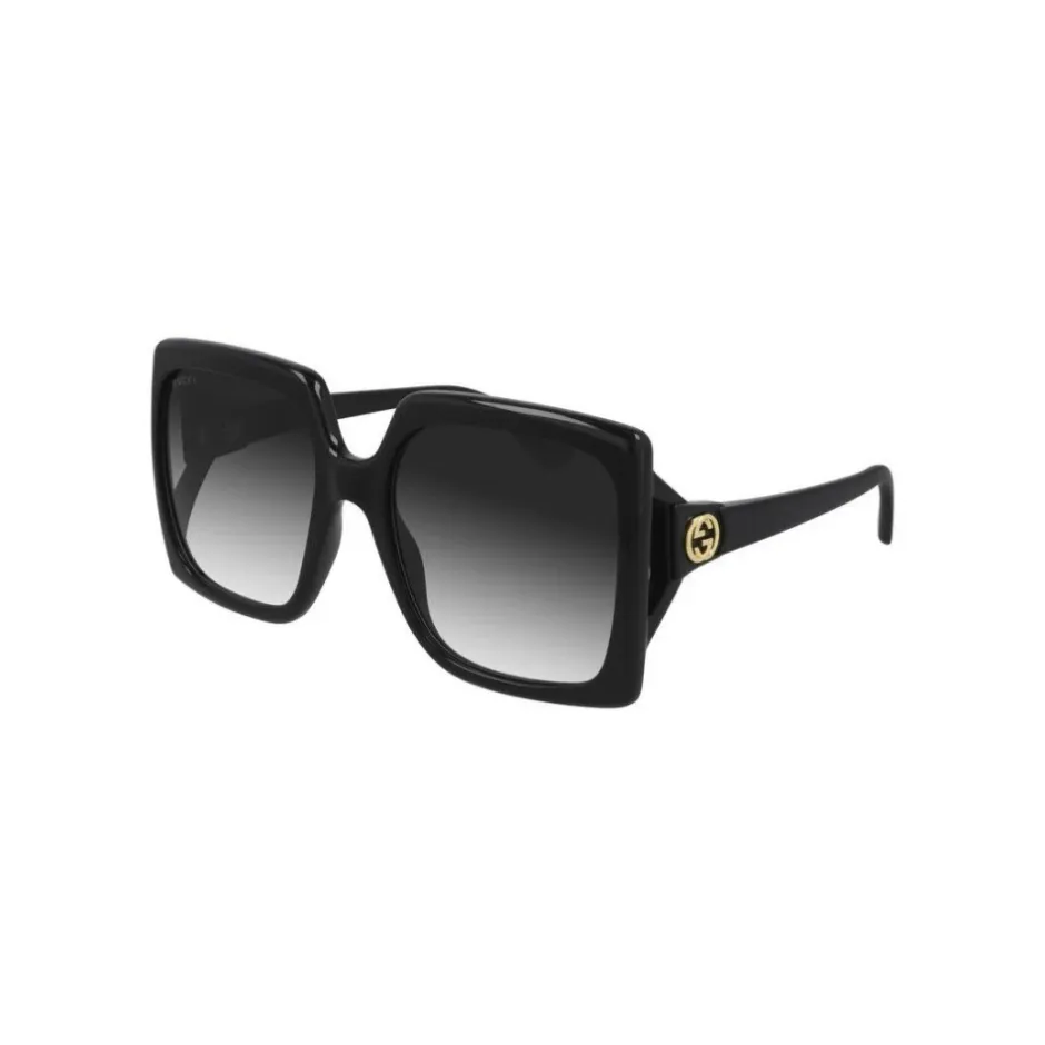 Oversized Square Sunglasses Dame Solbriller