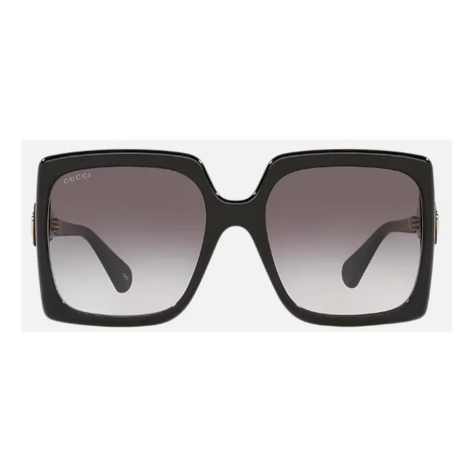Oversized Square Sunglasses Dame Solbriller