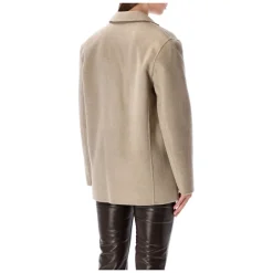 Discount Oversized Uld-Kashmir Blazer Jakke Dame Jakker