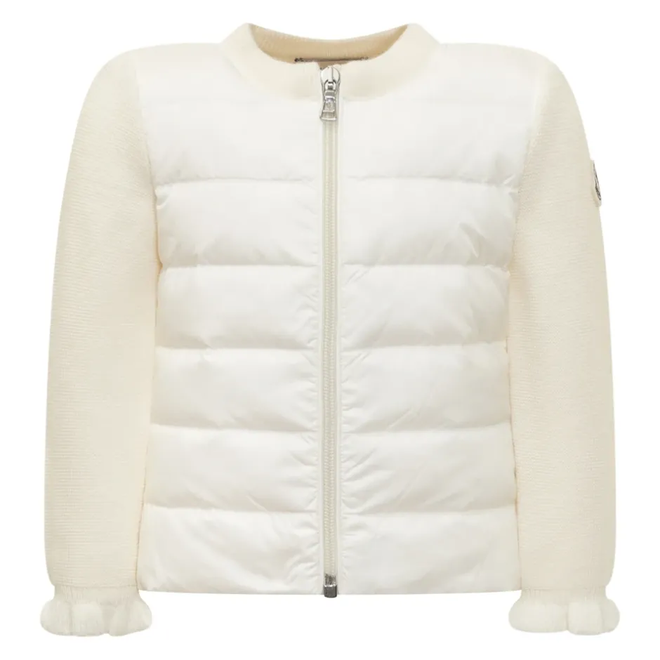 Sale Padded Wool Zip-Up Cardigan Børn Jakker