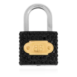 Hot Padlock-shaped Pendant Dame Tilbehør Til Tasker