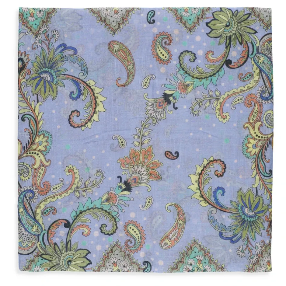 Clearance Paisley Print Multicolor Sjal Dame Tørklæder