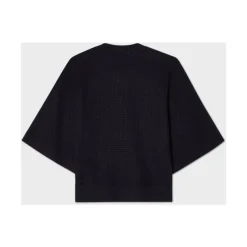 Hot Palmer Textured Cotton Cardigan Dame Striktrøjer & Sweatere