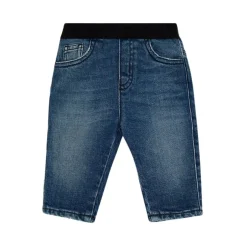 Pantalone con elastico in vita con Logo Jacquard Børn Underdele