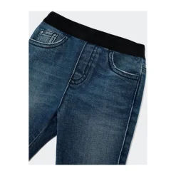 Pantalone con elastico in vita con Logo Jacquard Børn Underdele