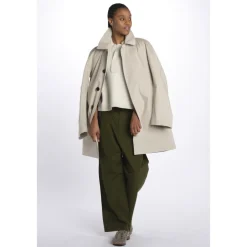 Clearance Pantalone Over Con Pences Dame Bukser