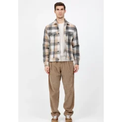 New Pantalone Rebel i fløjlsbukser i klippebrun Bukser