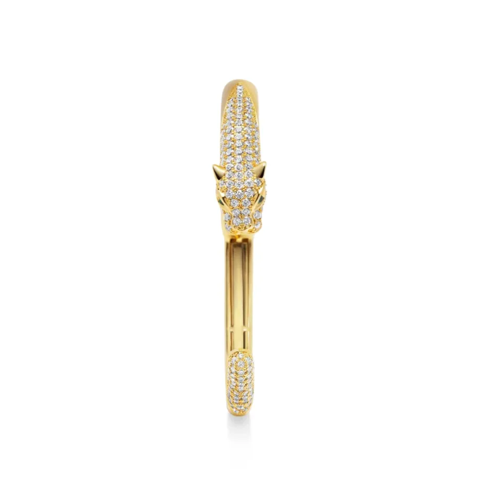 Sale Panther Cuff Bangle Dame Smykker