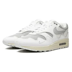 Best Patta White Grey Air Max 1 Sneakers
