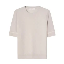 Online Paulina Jacquard Merino Wool Top Dame Striktrøjer & Sweatere