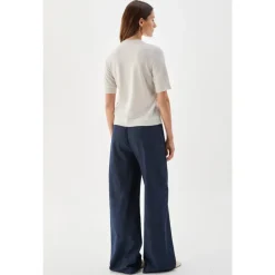 Online Paulina Jacquard Merino Wool Top Dame Striktrøjer & Sweatere