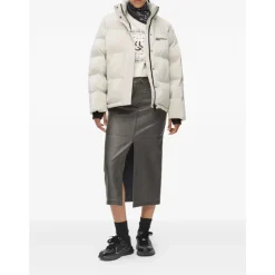 Sale Pearlised Puffer Jacket Dame Jakker