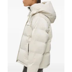 Sale Pearlised Puffer Jacket Dame Jakker