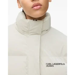 Sale Pearlised Puffer Jacket Dame Jakker