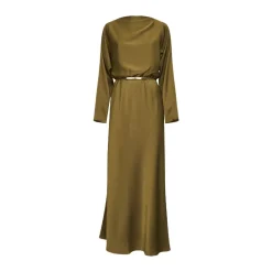 Sale Pentola Satin Dress Dame Kjoler