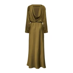 Sale Pentola Satin Dress Dame Kjoler