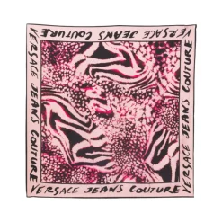 Animal Print Silketørklæde Dame Tørklæder