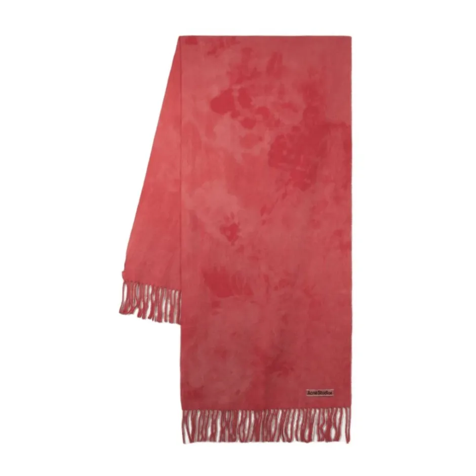New Tørklæde i Tye Dye Uld Dame Tørklæder