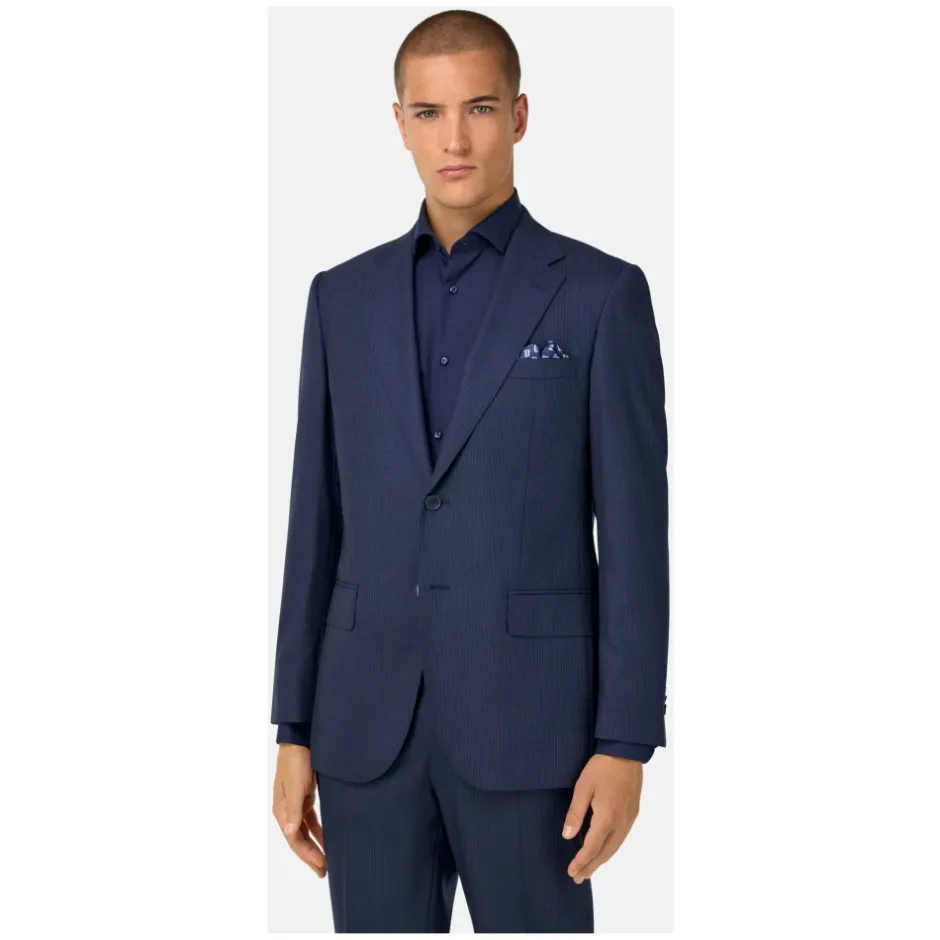 Sale Pinstribet ulddragtstil Firenze Jakkesæt
