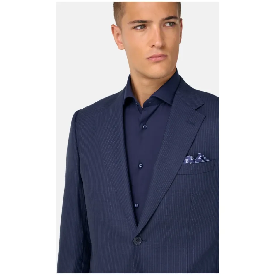 Sale Pinstribet ulddragtstil Firenze Jakkesæt