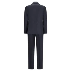 New Pinstripe Suit til Mænd Jakkesæt