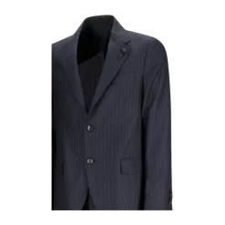 New Pinstripe Suit til Mænd Jakkesæt