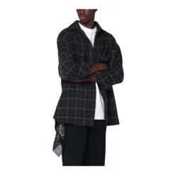 Outlet Plaid Oversized Shirt Skjorter