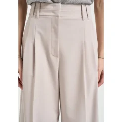 Hot Plisserede Wide Trousers Dame Bukser