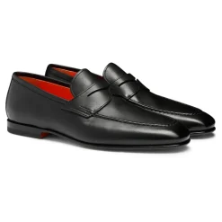 Hot Polerede Penny Loafers i Læder Loafers