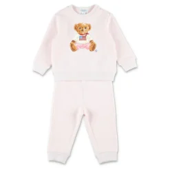 Best Polo Bear Fleece Sweatshirt & Pant Set Børn Bodystocking & Sæt