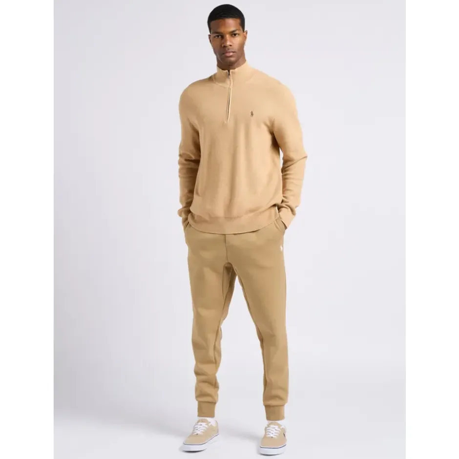 Best Polo Sweater med lynlås i halsen Strik