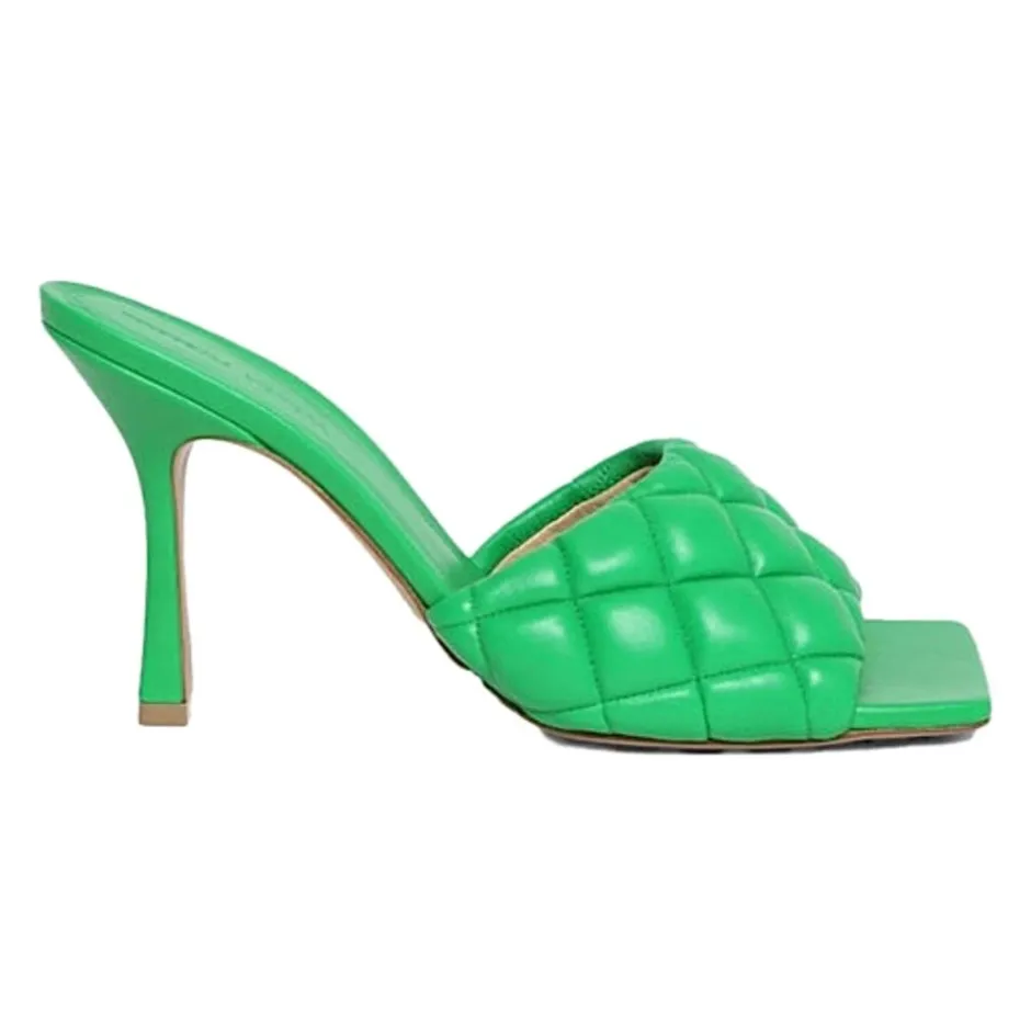 Hot Polstret Sandal Dame Stiletter