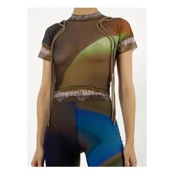 New Polyester Mesh T-Shirt Dame T-Shirts