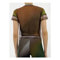 New Polyester Mesh T-Shirt Dame T-Shirts